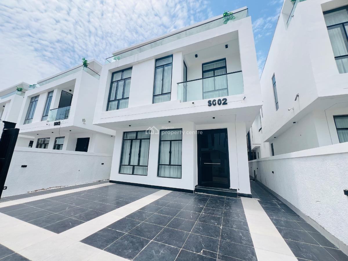 5 Bedroom Detached Duplex with Bq, Chevron Alternative, Lekki, Lagos, Detached Duplex for Sale