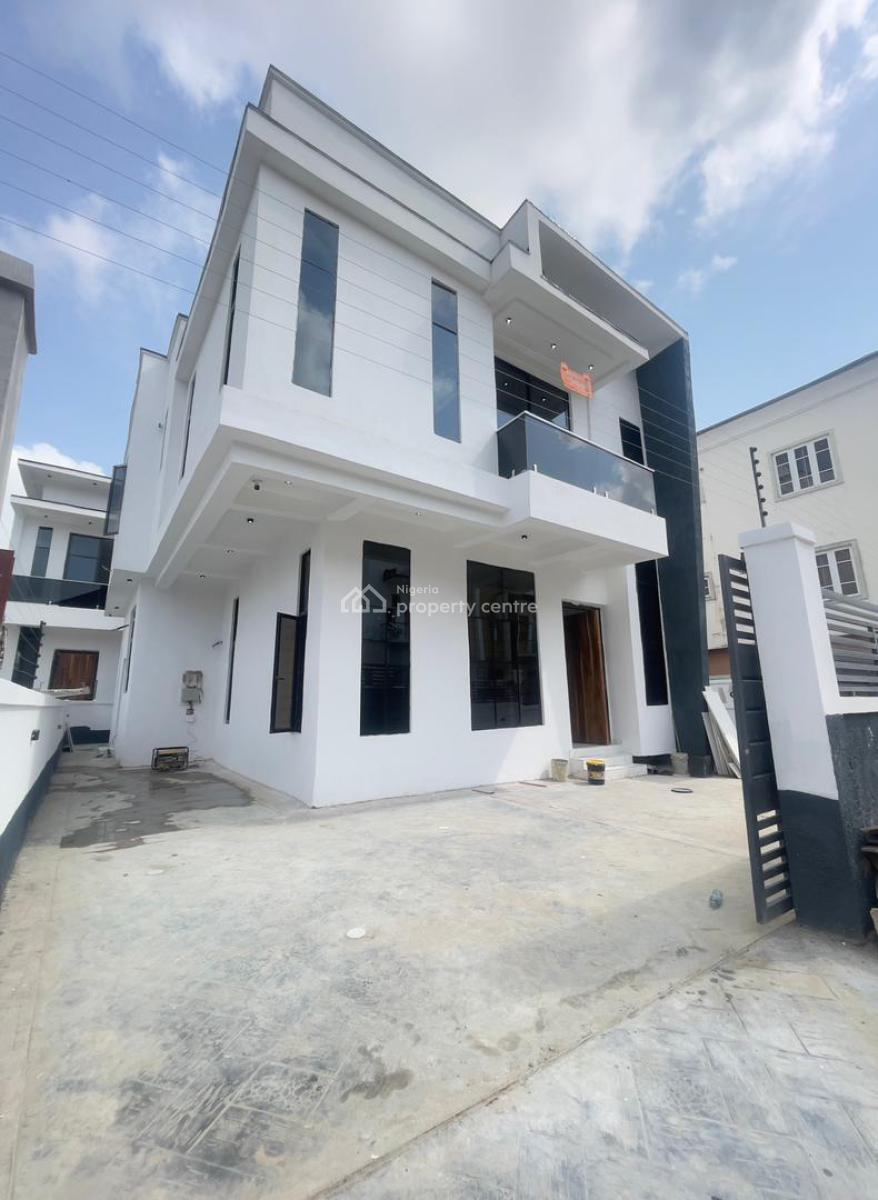 Gorgeous Fully Detached Duplex with Bq in a Great Neighbourhood, Ajah, Lagos, Detached Duplex for Sale