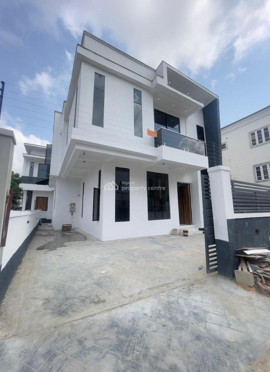 Gorgeous Fully Detached Duplex with Bq in a Great Neighbourhood, Ajah, Lagos, Detached Duplex for Sale