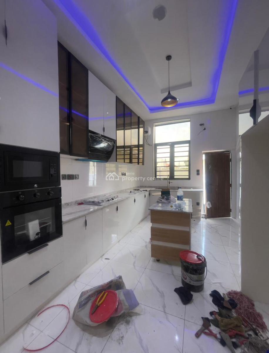 Gorgeous Fully Detached Duplex with Bq in a Great Neighbourhood, Ajah, Lagos, Detached Duplex for Sale