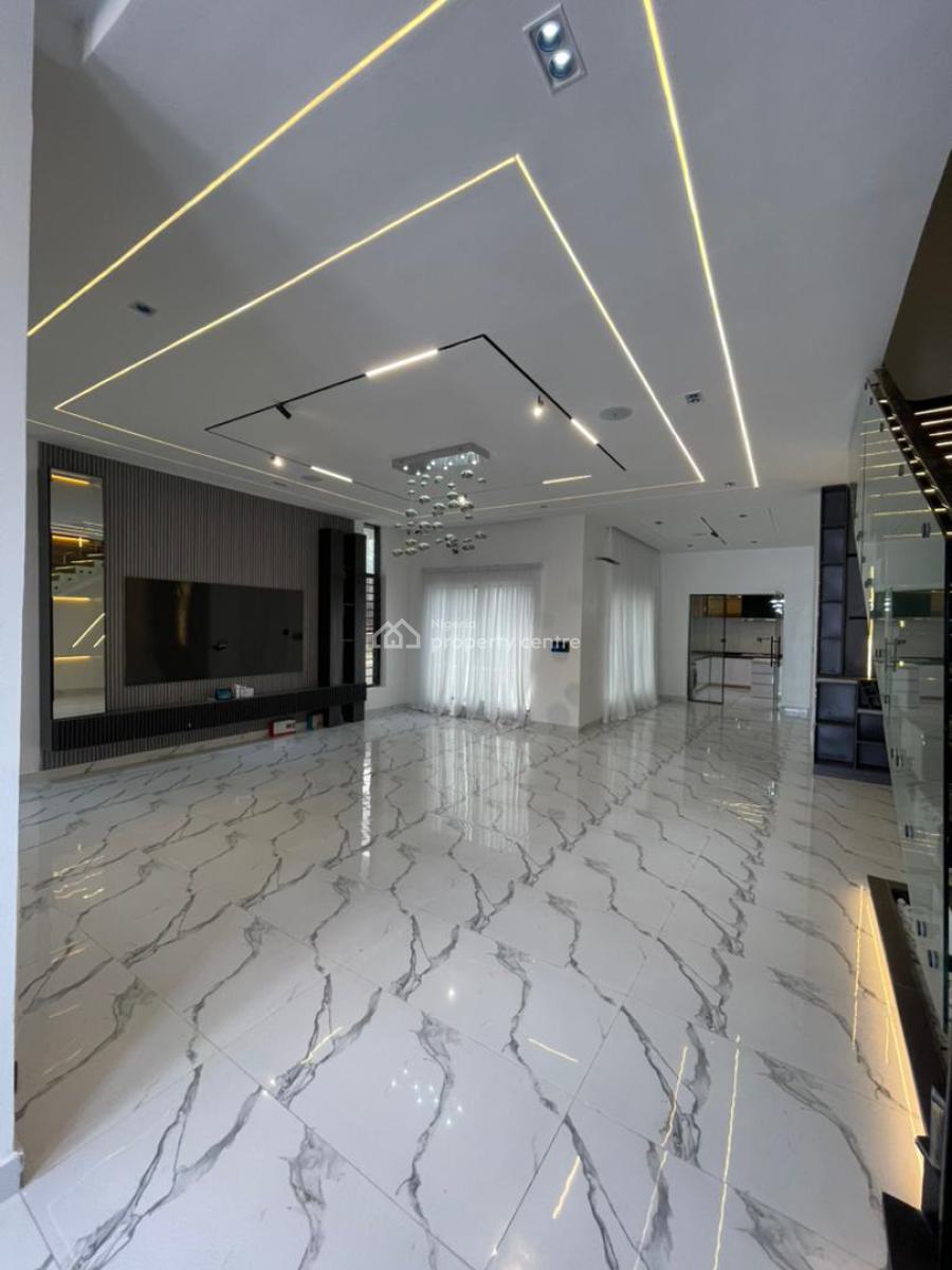 Luxury 5 Bedroom Fully Detached Duplex with a Bq, Cinema, Pool, Chevron Toll Gate, Lekki, Lagos, Detached Duplex for Sale