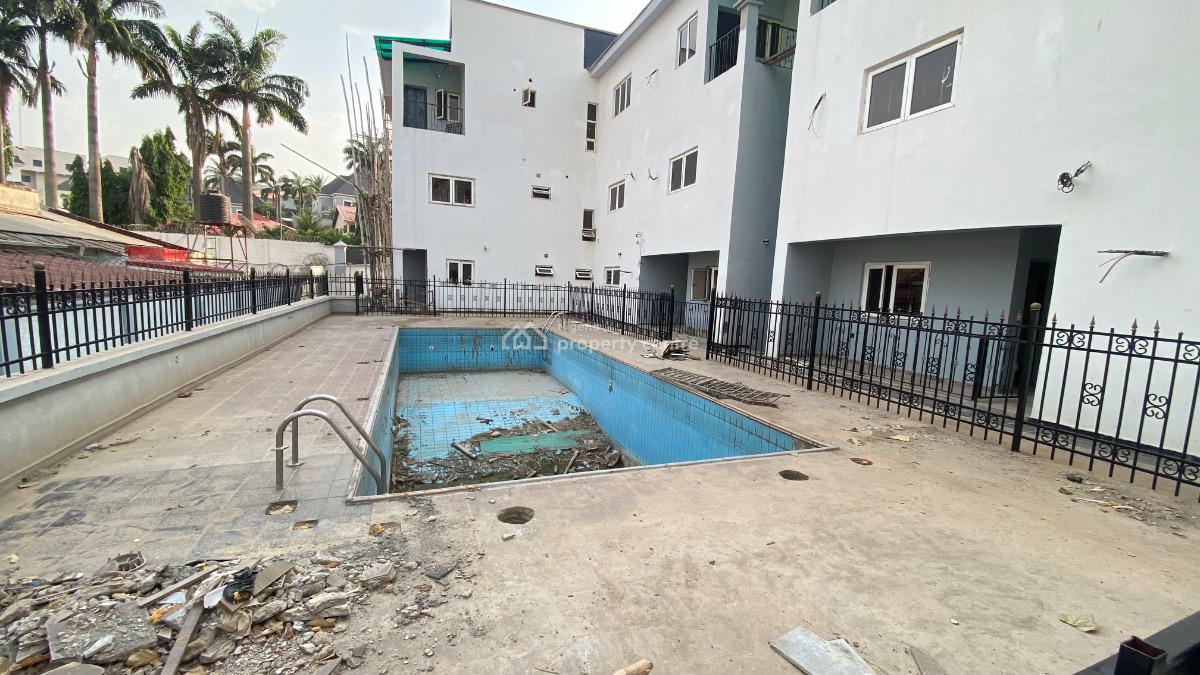 6-bedroom Terrace Duplex + 2-bedroom Basement + 2bq + Swimming Pool, Asokoro District, Abuja, House for Sale