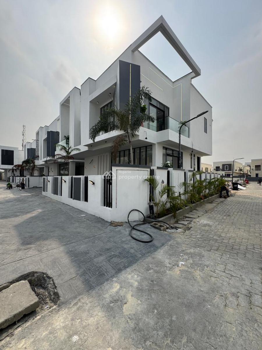 Lovely, Luxury 5  Bedroom Detached Duplex with a Bq. Within an Estate, Chevron, Lekki, Lagos, Detached Duplex for Sale