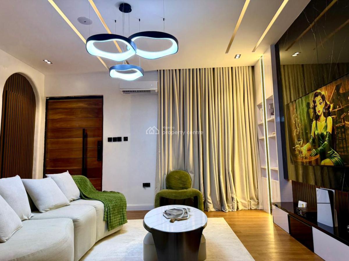 Luxury 2 Bedroom Apartment with Elevator and Swimming Pool, Ensuite Rooms, Ikate, Lekki, Lagos, Flat / Apartment Short Let