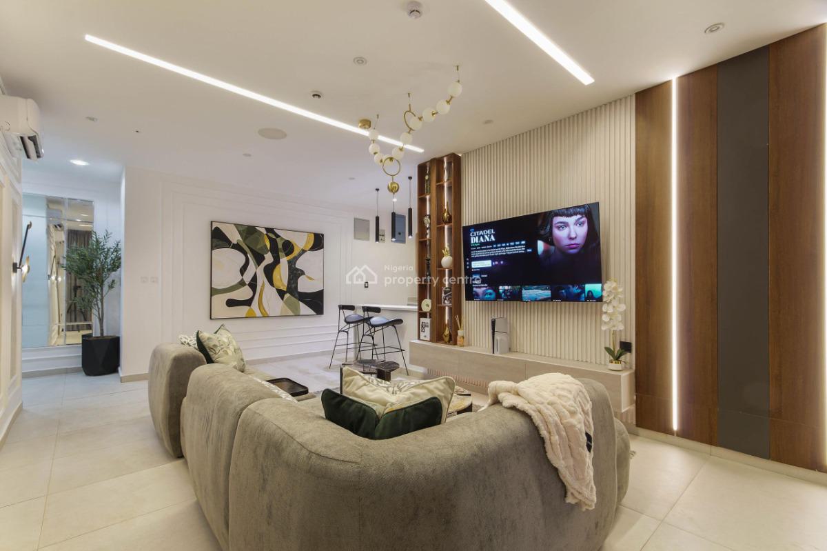 Luxury 2 Bedroom Apartment with Housekeeping and Gym, City View and Ensuite Rooms, Lekki, Lagos, Flat / Apartment Short Let