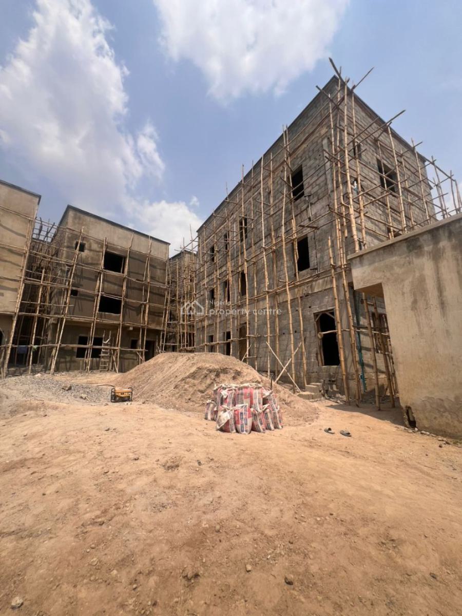 Well Built 2bedroom Apartment, By Living Faith, Jahi, Abuja, Block of Flats for Sale