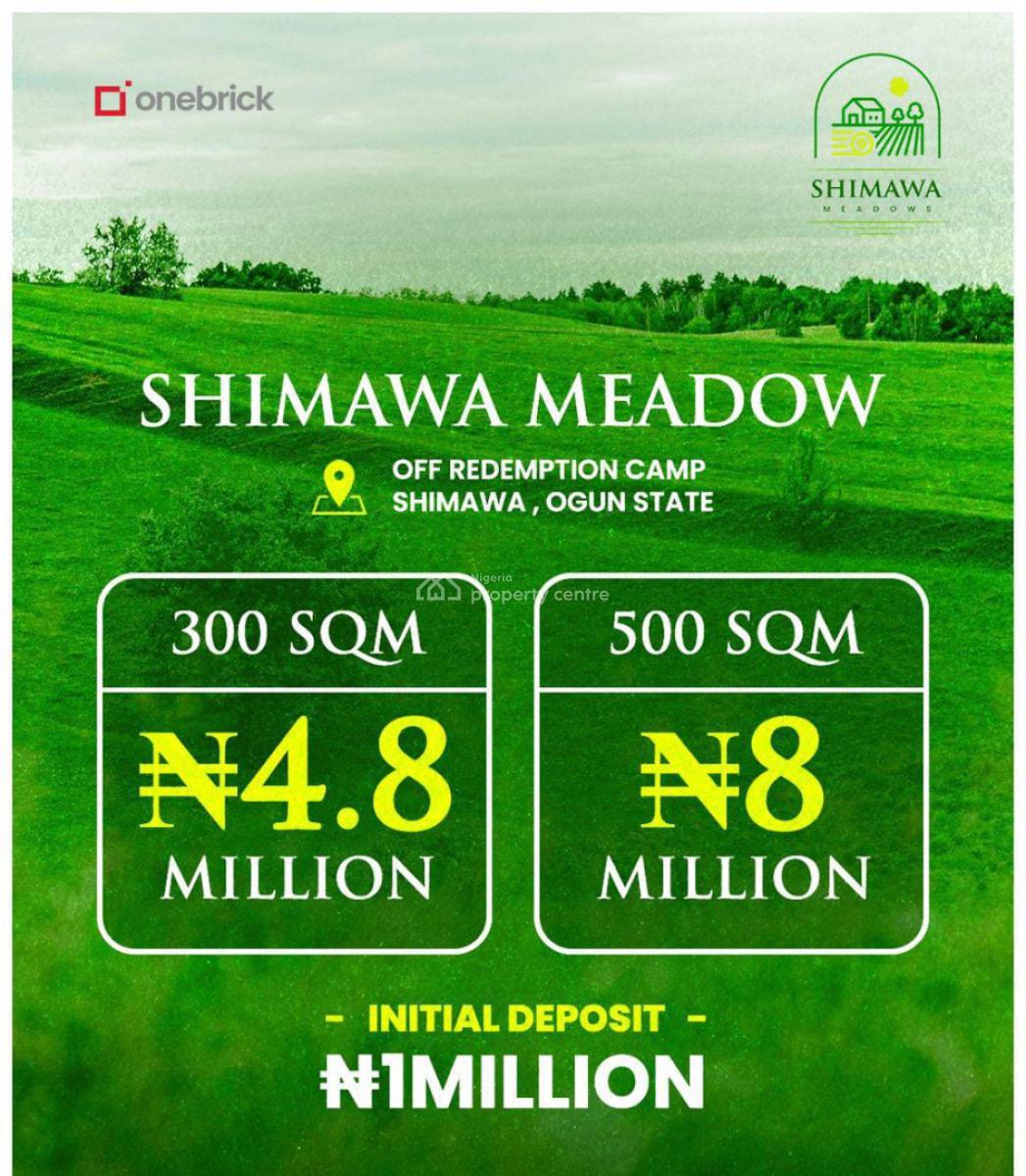 Plots of Residential Land, Meadow Estates, Simawa, Ogun, Residential Land for Sale