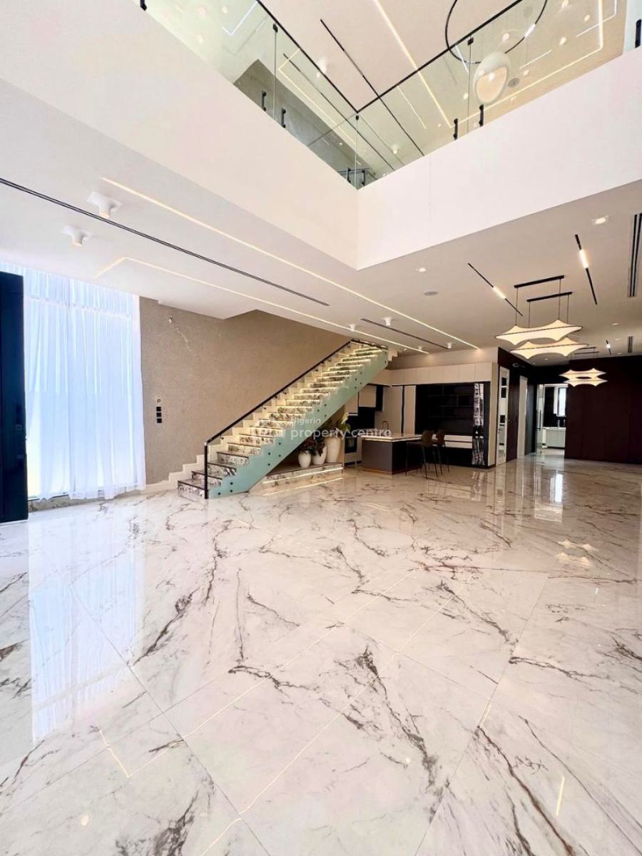 Luxury 5 Bedroom Fullly Detached with Bq, Lekki Phase One, Lekki, Lagos, Detached Duplex for Rent