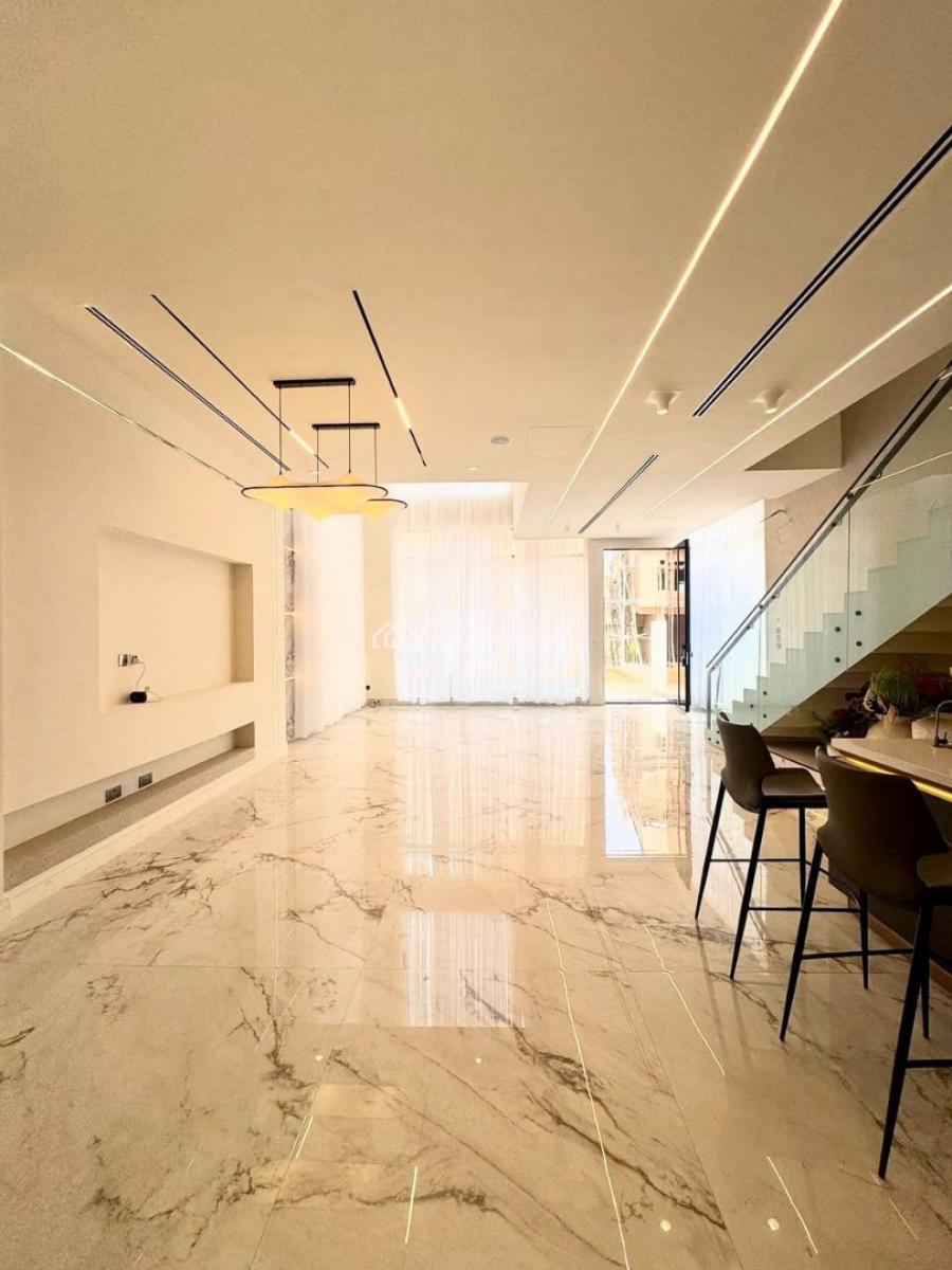 Luxury 5 Bedroom Fullly Detached with Bq, Lekki Phase One, Lekki, Lagos, Detached Duplex for Rent