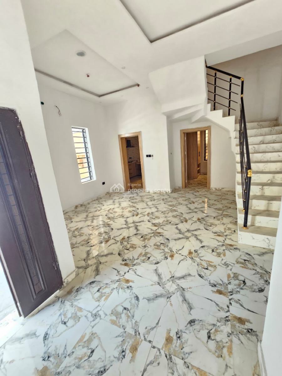 Contemporary 3 Bedroom Semi-detached Duplex with Bq, Ologolo, Lekki, Lagos, Semi-detached Duplex for Sale