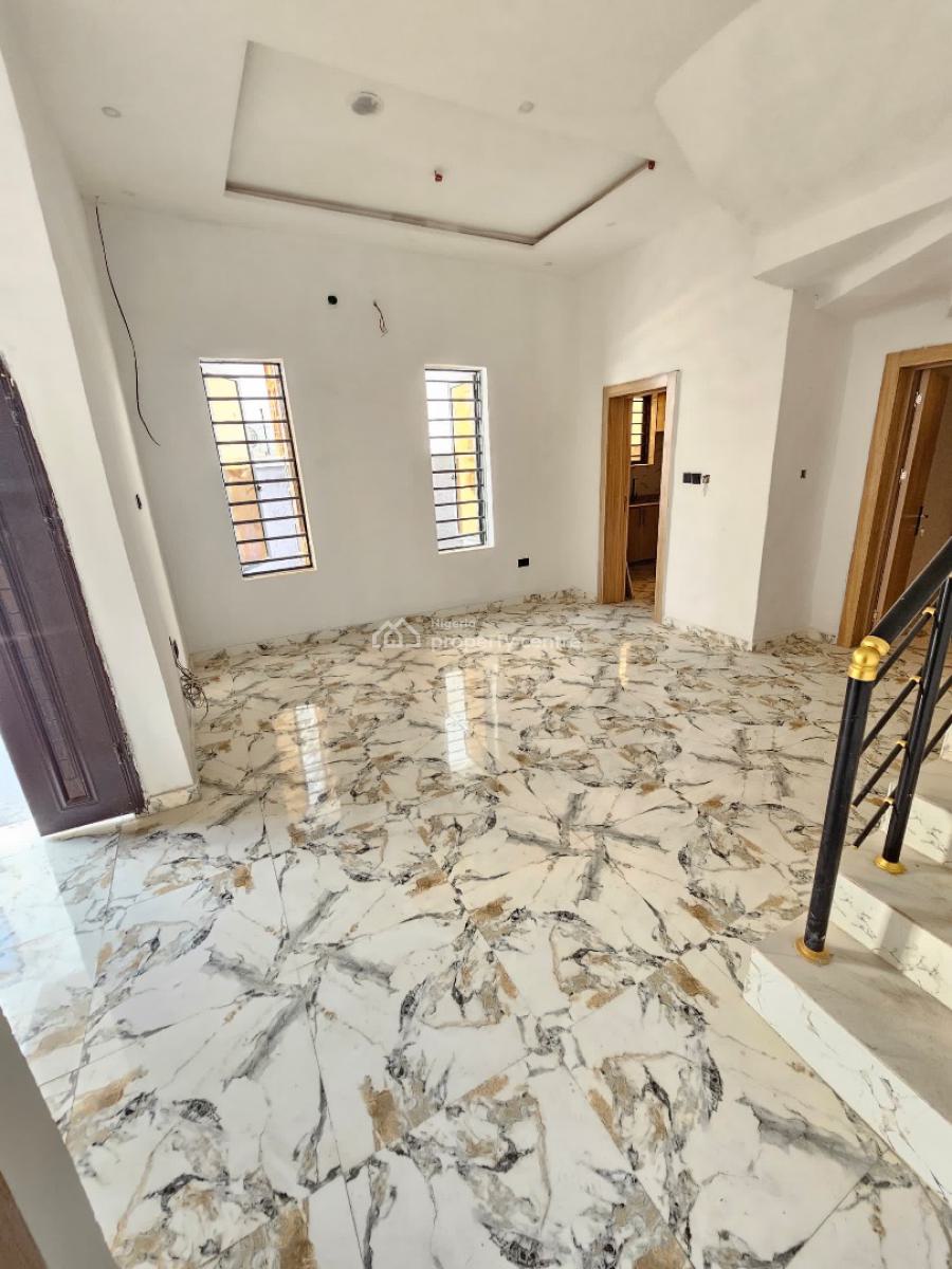 Contemporary 3 Bedroom Semi-detached Duplex with Bq, Ologolo, Lekki, Lagos, Semi-detached Duplex for Sale