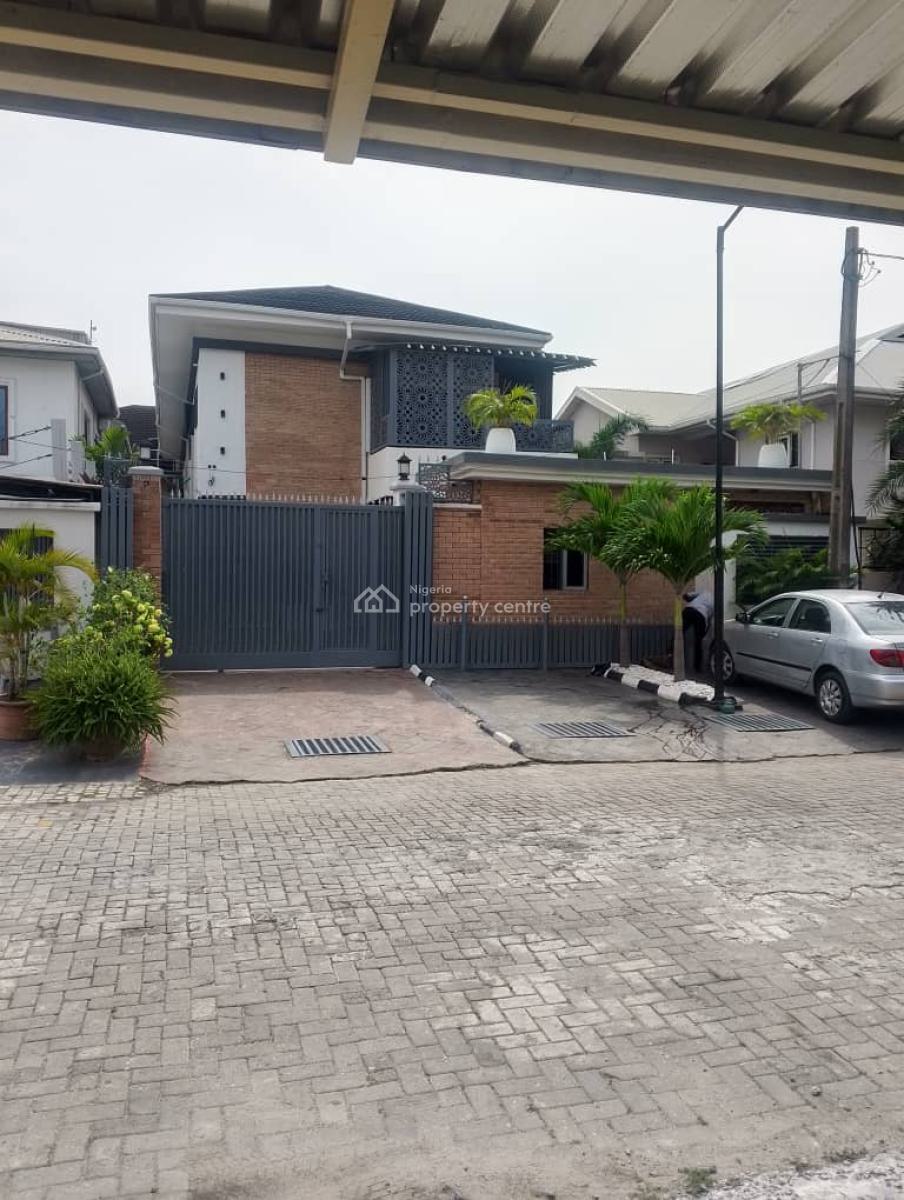 Luxury 5bedrooms Fully Detached House with a Bq, Off Admiralty Way, Lekki Phase 1, Lekki, Lagos, Detached Duplex for Rent