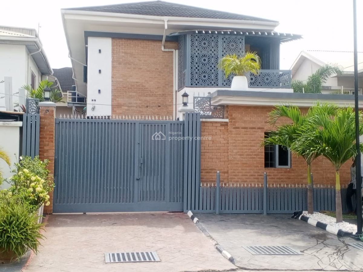 Luxury 5bedrooms Fully Detached House with a Bq, Off Admiralty Way, Lekki Phase 1, Lekki, Lagos, Detached Duplex for Rent