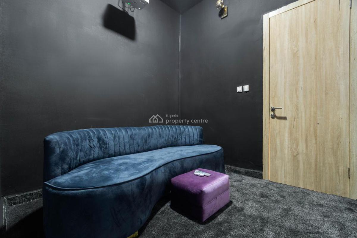 3 Bed Furnished As a 2 Bed with Cinema, Ikota, Lekki, Lagos, Terraced Duplex for Rent