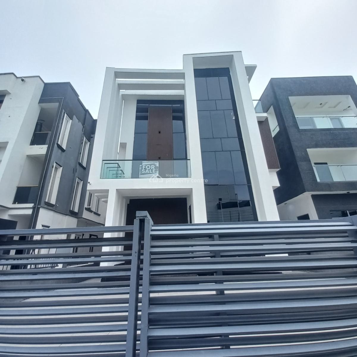 Distress 5 Bedroom Detached Duplex with Pool, Bq on 400sqm, Chevron Toll Gate,orchid Road, Lekki, Lagos, Detached Duplex for Sale