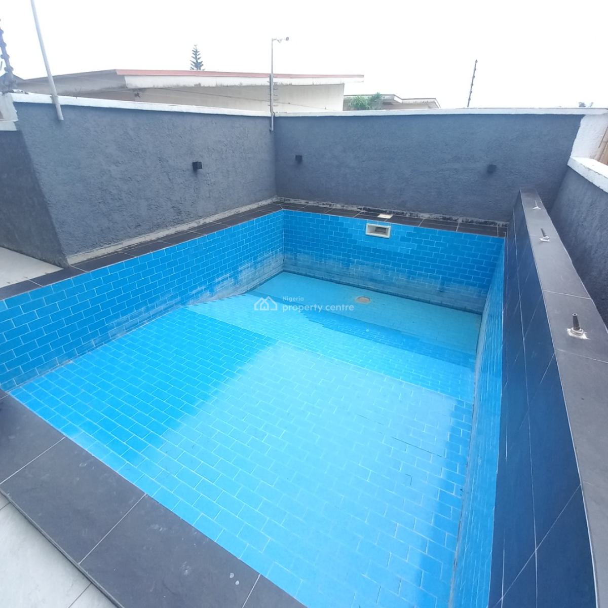 Distress 5 Bedroom Detached Duplex with Pool, Bq on 400sqm, Chevron Toll Gate,orchid Road, Lekki, Lagos, Detached Duplex for Sale