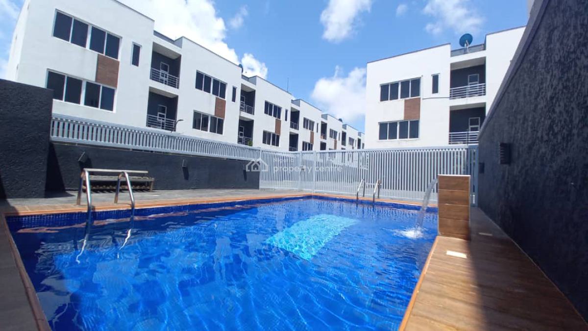 Full Furnished 3brm Terrace Duplex, Osapa, Lekki, Lagos, Terraced Duplex for Sale