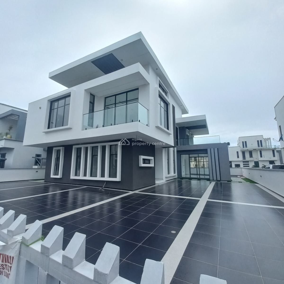 Gigantic 5 Bedroom Detached Duplex with Swimming Pool, Cinema, Bq, Chevron Toll Gate, Orchid Road, Lekki, Lagos, Detached Duplex for Sale
