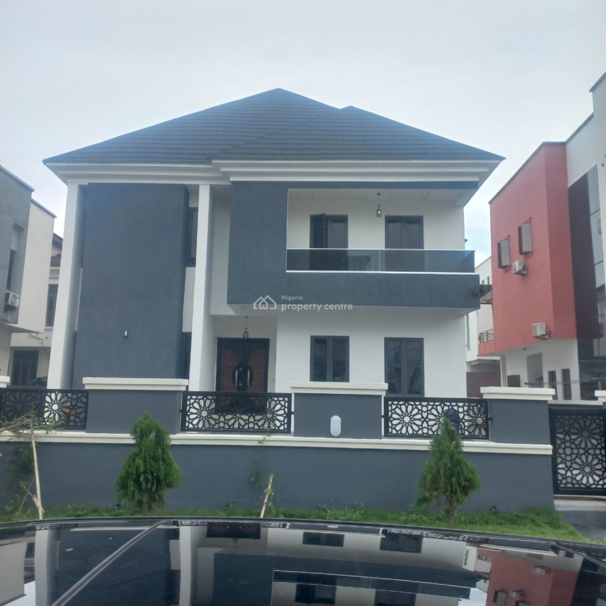 Exquisite 5 Bedroom Detached Duplex with Swimming Pool, Chevron Toll Gate, Orchid Road, Lekki, Lagos, Detached Duplex for Sale