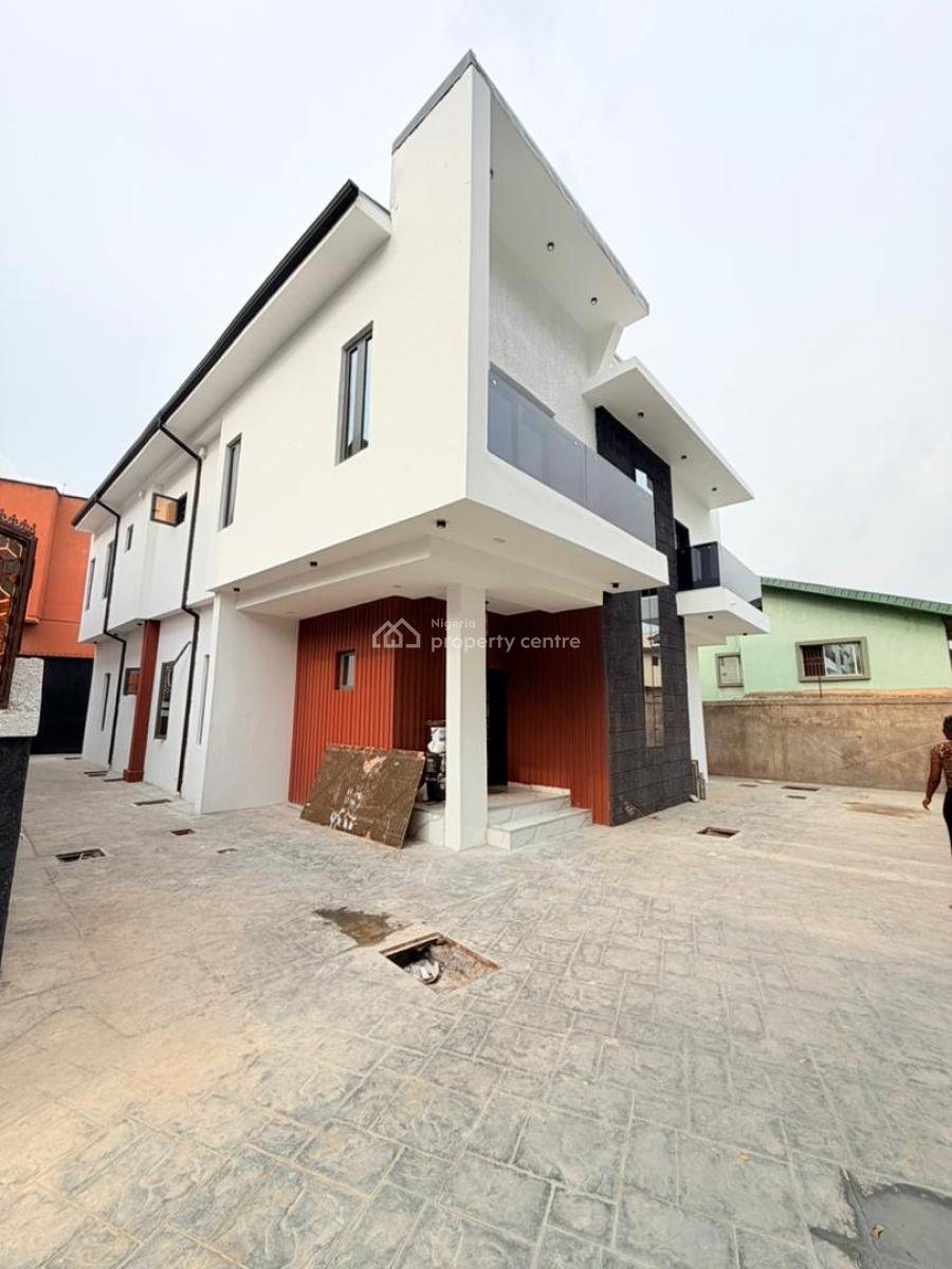 Newly Built 5  Bedroom Fully Detached Duplex with a Room Bq, Omole Phase 1, Ikeja, Lagos, Detached Duplex for Sale