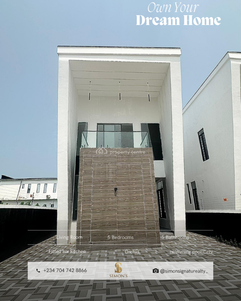 Splendid 5 Bedroom, Orchid, Lekki, Lagos, Detached Duplex for Sale