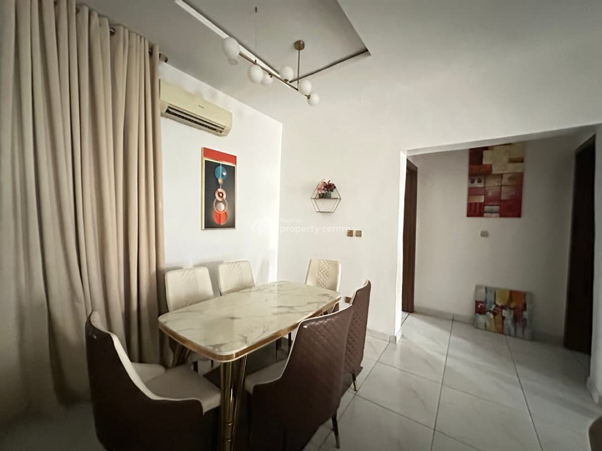 Furnished 2bdroom Apt in Chevron 24hrs Power, Chevron Drive, 2nd Toll Gate, Lekki Lagos Nigeria, Lekki, Lagos, Flat / Apartment for Rent