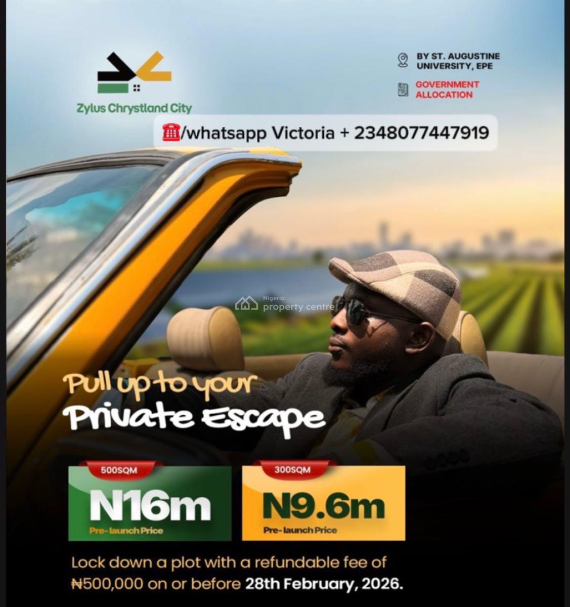 Land  with Government Allocation  Prelaunch Offer, Epe, Epe, Lagos, Residential Land for Sale