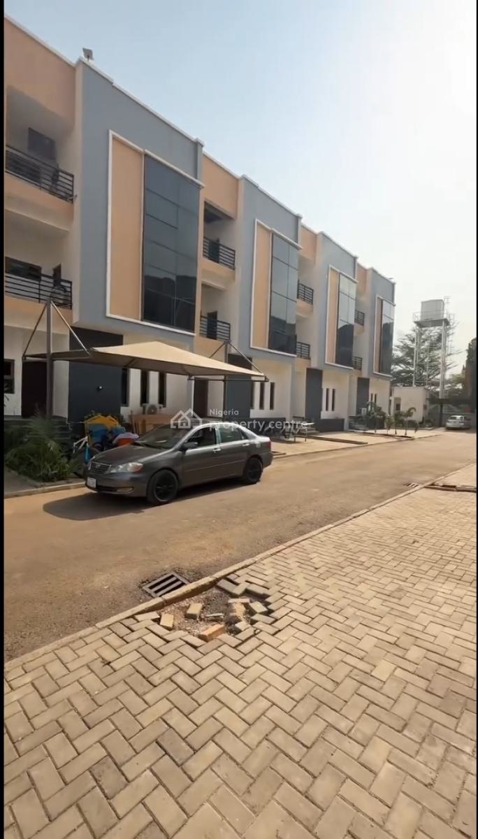 Smart Home Luxury Furnished 3-bedroom Terrace Duplex, Katampe Extension, Katampe, Abuja, Terraced Duplex for Rent