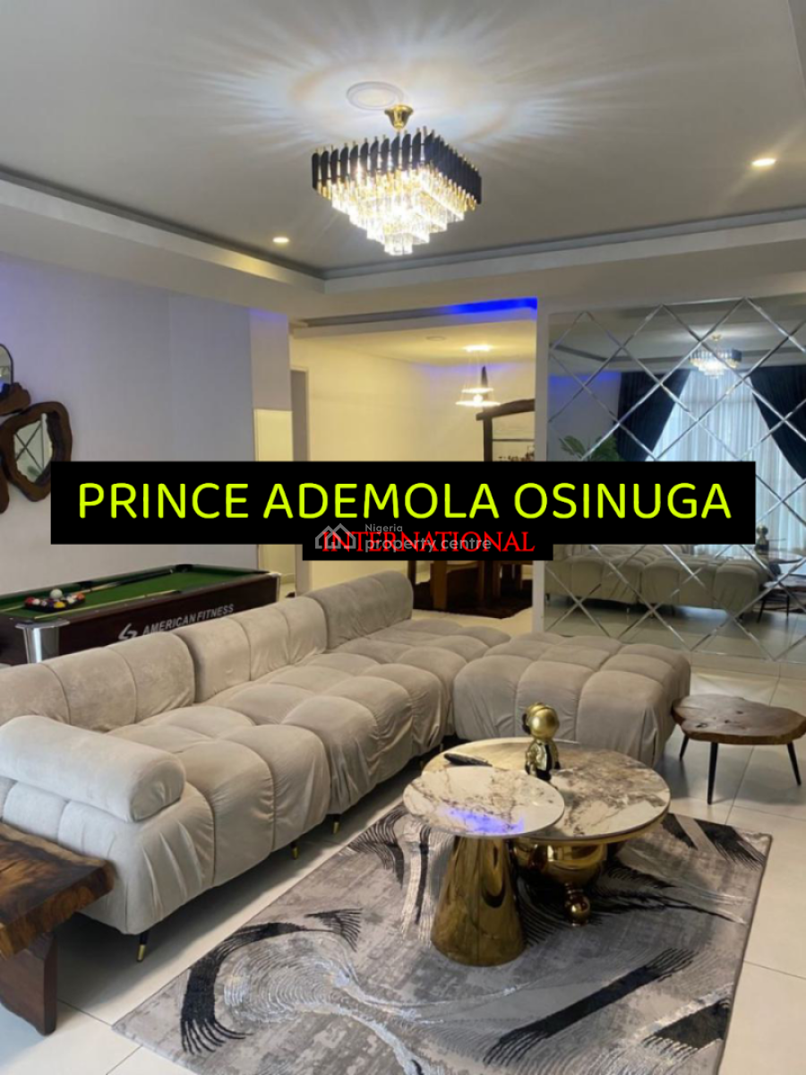 24hrs Deal! Well Furnished 3 Bedroom Apartment+ Bq+elevator Etc, Banana Island Estate Ikoyi, Banana Island, Ikoyi, Lagos, Flat / Apartment for Rent