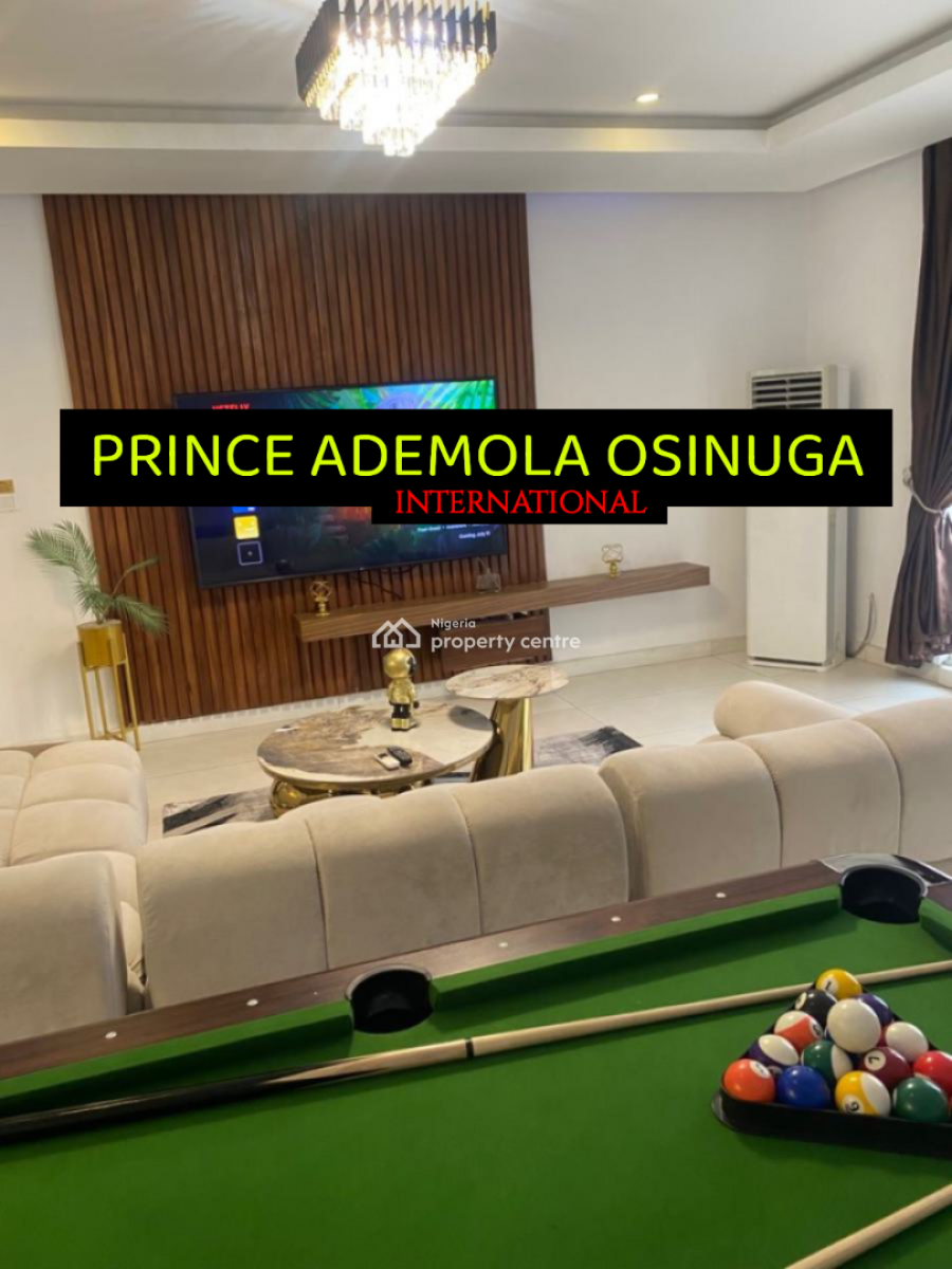 24hrs Deal! Well Furnished 3 Bedroom Apartment+ Bq+elevator Etc, Banana Island Estate Ikoyi, Banana Island, Ikoyi, Lagos, Flat / Apartment for Rent