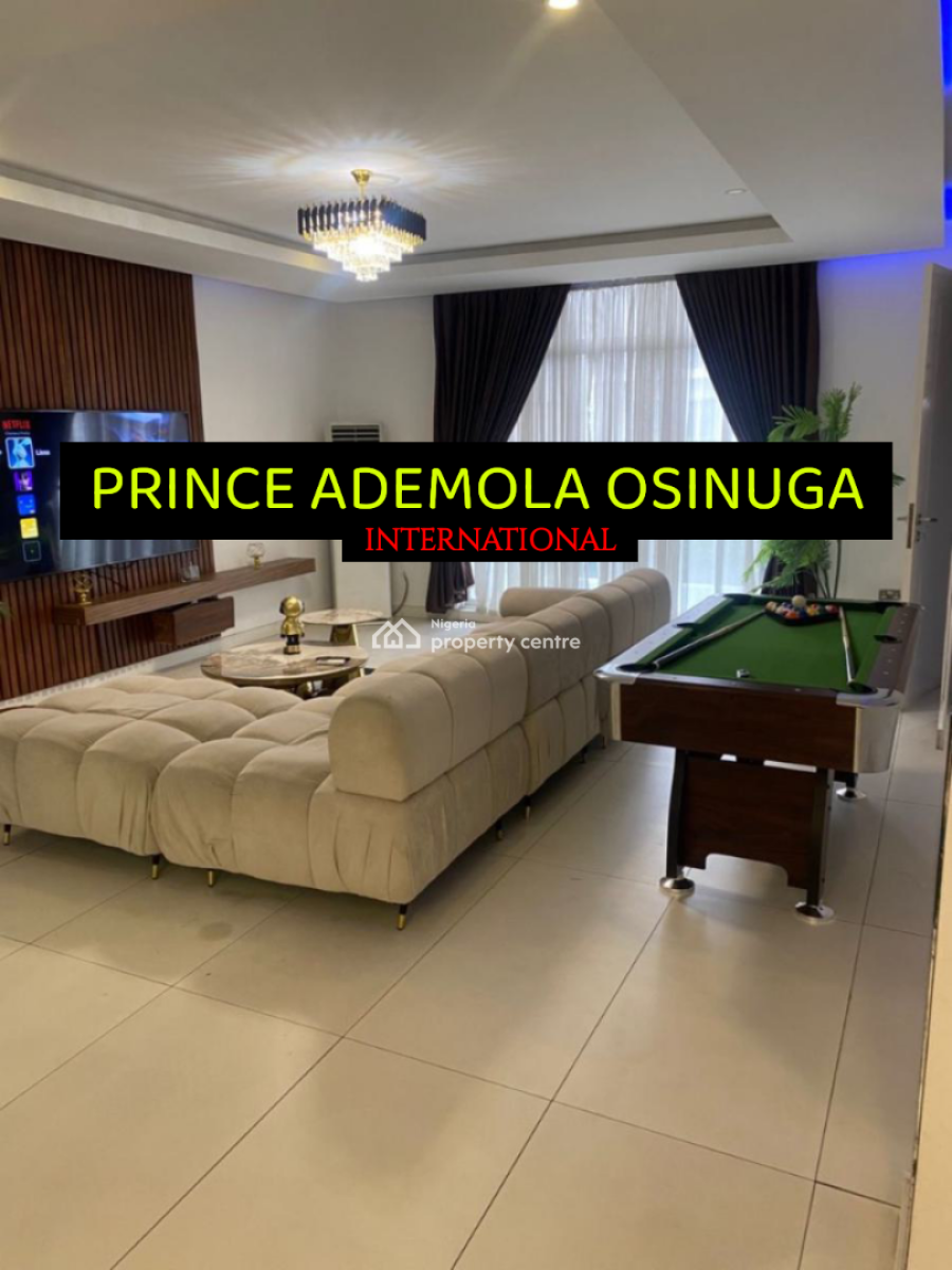 24hrs Deal! Well Furnished 3 Bedroom Apartment+ Bq+elevator Etc, Banana Island Estate Ikoyi, Banana Island, Ikoyi, Lagos, Flat / Apartment for Rent