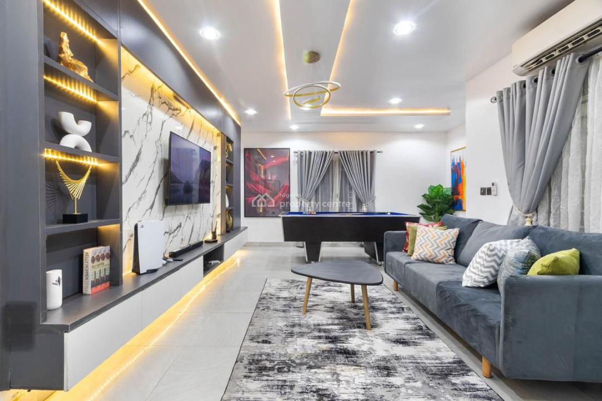 3 Bedroom Apartment with a Snooker Board, Ps5, Tennis Court and More, Lsdpc Estate, Freedom Way, Lekki Phase 1, Lekki, Lagos, Flat / Apartment Short Let