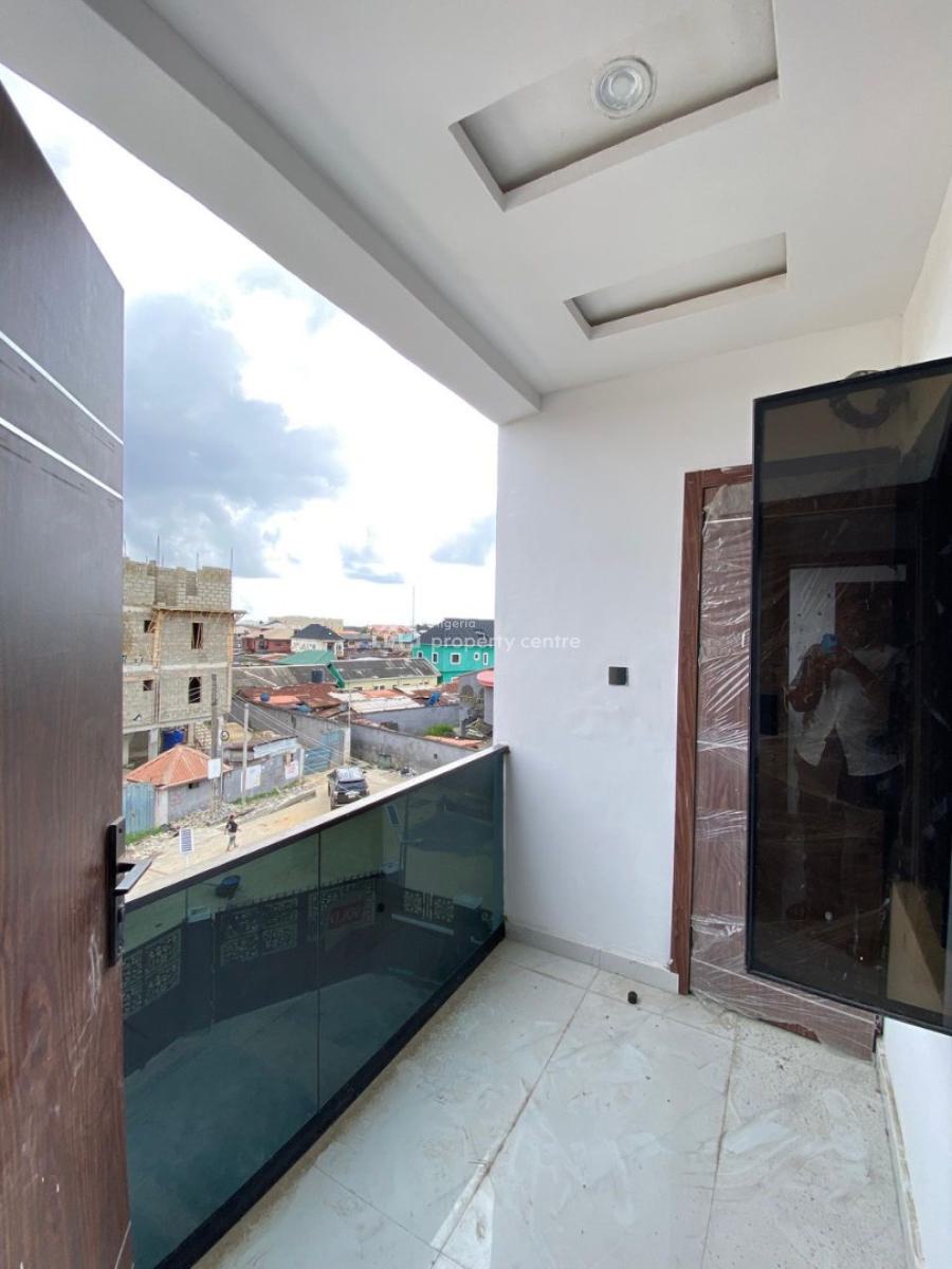 Beautifully Built 2 Bedroom Apartment with Top of The Line Finishing, Very Serene and Gated Call to Access Estate, Flood Free, Igbo Efon, Lekki, Lagos, Block of Flats for Sale