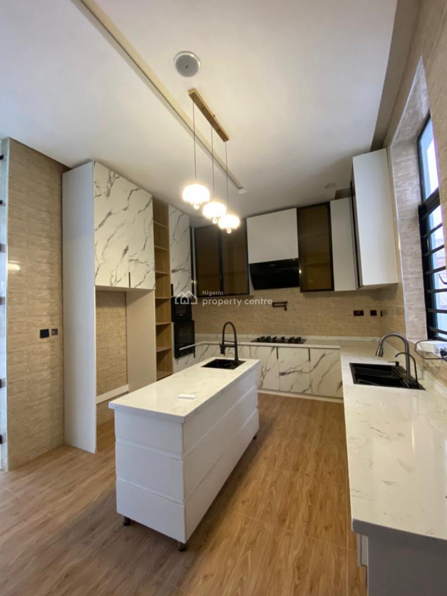 Beautiful 5 Bedroom Fully Detached- Sangotedo, Sangotedo, Ajah, Lagos, House for Sale