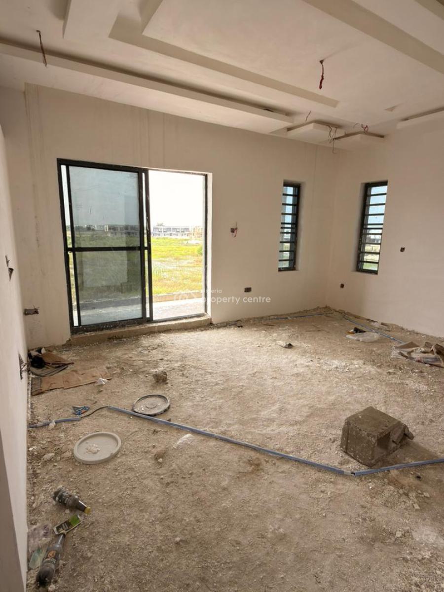 Standard Ensuit 4 Bedroom Fully Detach House (semi Finished) with Bq, Okun-ajah, Ajah, Lagos, Detached Duplex for Sale