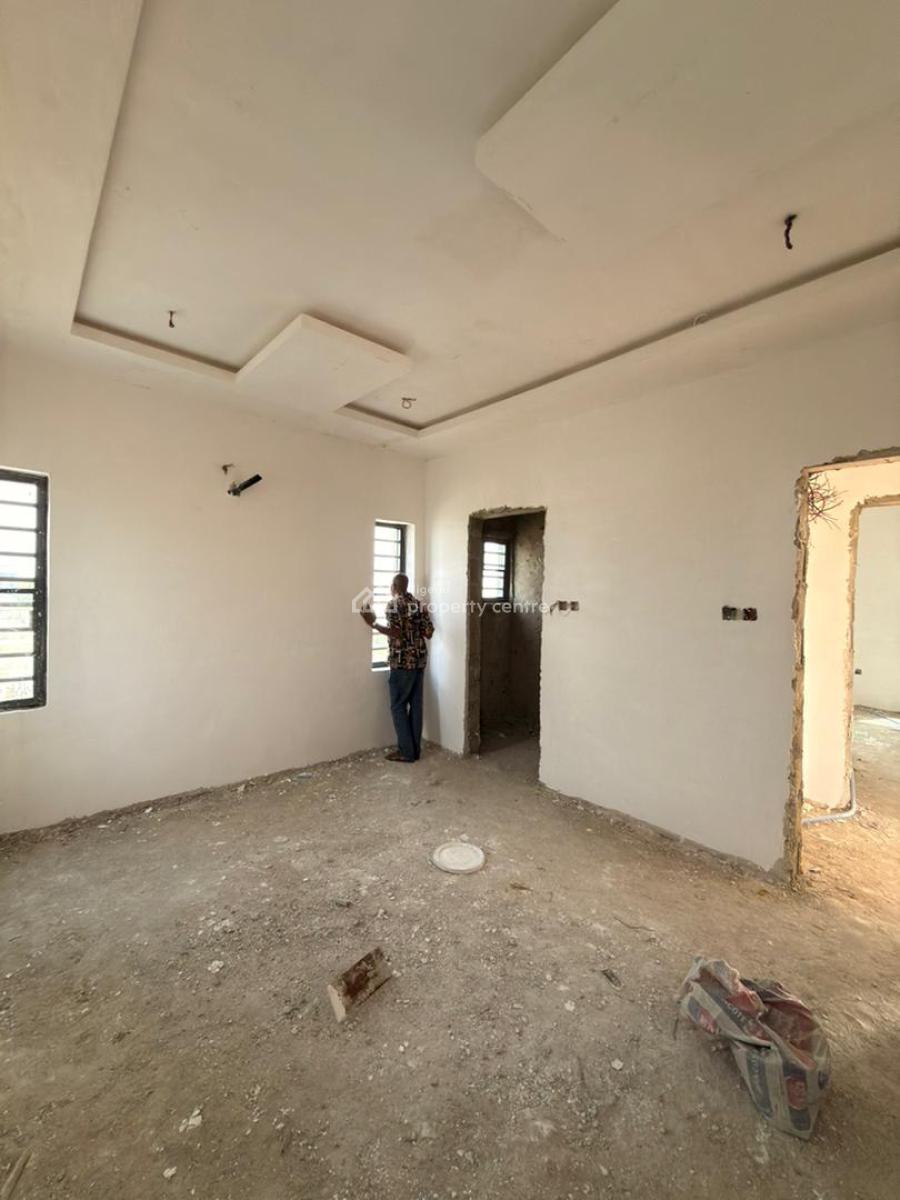 Standard Ensuit 4 Bedroom Fully Detach House (semi Finished) with Bq, Okun-ajah, Ajah, Lagos, Detached Duplex for Sale