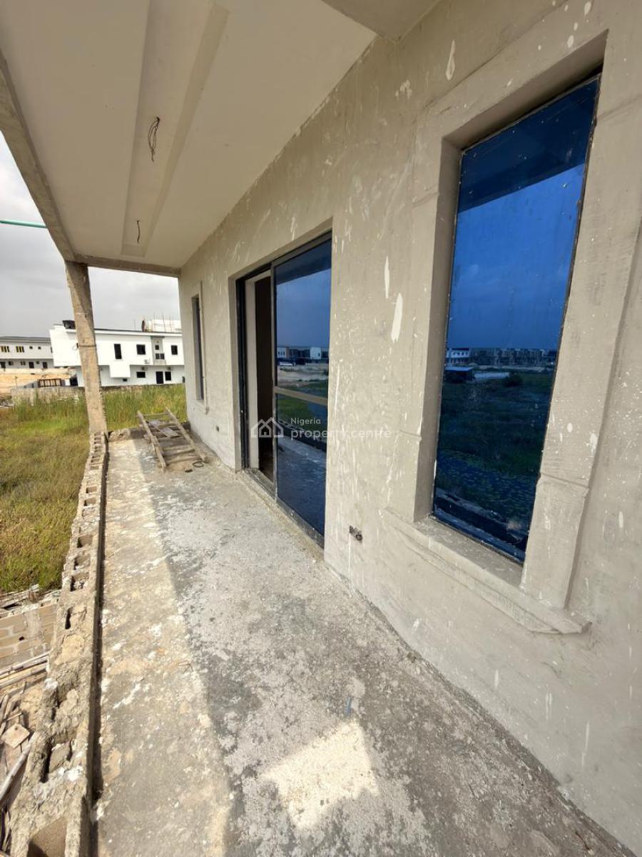 Standard Ensuit 4 Bedroom Fully Detach House (semi Finished) with Bq, Okun-ajah, Ajah, Lagos, Detached Duplex for Sale