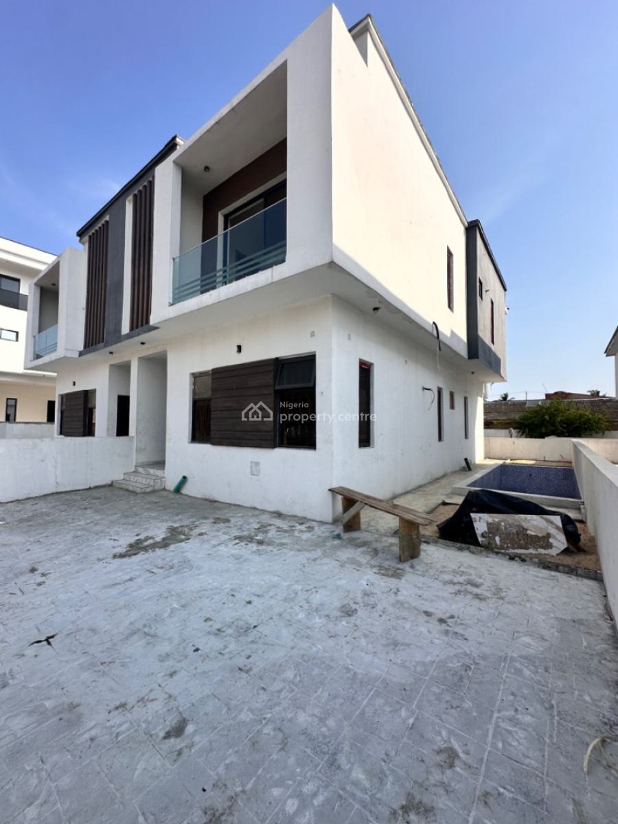 Large 4bedroom Duplex with Swimming Pool, Ologolo Axis, Lekki, Lagos, Semi-detached Duplex for Sale
