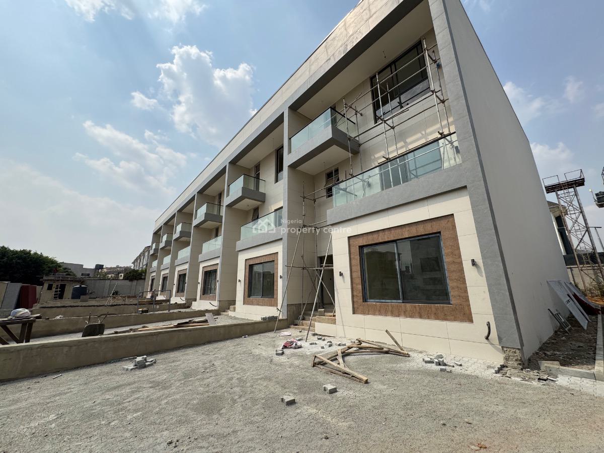 Luxury Built Automated 4 Bedroom Terrace Duplex with Bq, Diplomatic Zone, Katampe Extension, Katampe Extension, Katampe, Abuja, Terraced Duplex for Sale