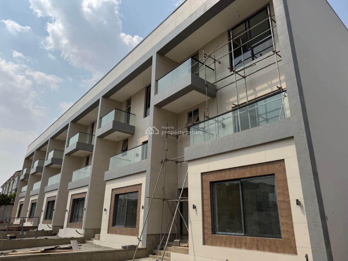 Luxury Built Automated 4 Bedroom Terrace Duplex with Bq, Diplomatic Zone, Katampe Extension, Katampe Extension, Katampe, Abuja, Terraced Duplex for Sale