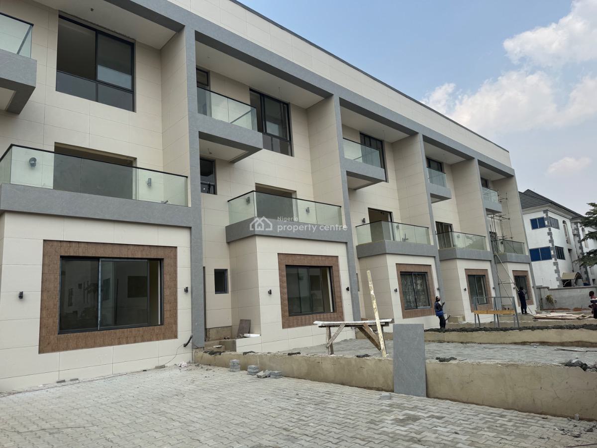 Luxury Built Automated 4 Bedroom Terrace Duplex with Bq, Diplomatic Zone, Katampe Extension, Katampe Extension, Katampe, Abuja, Terraced Duplex for Sale