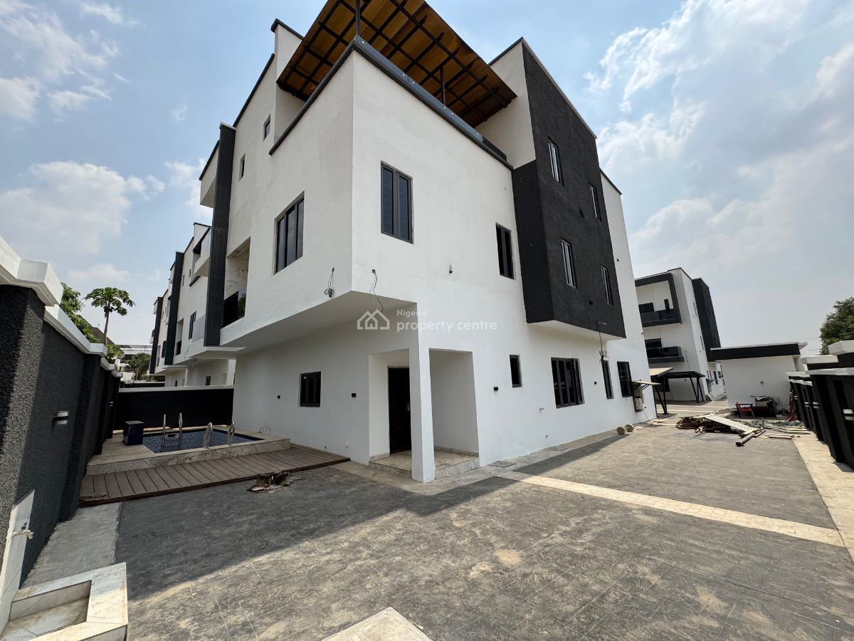 a Newly Built 6 Bedroom Detached Duplex with Elevators, Bq Available, Diplomatic Zone, Katampe Extension, Katampe Extension, Katampe, Abuja, Detached Duplex for Sale