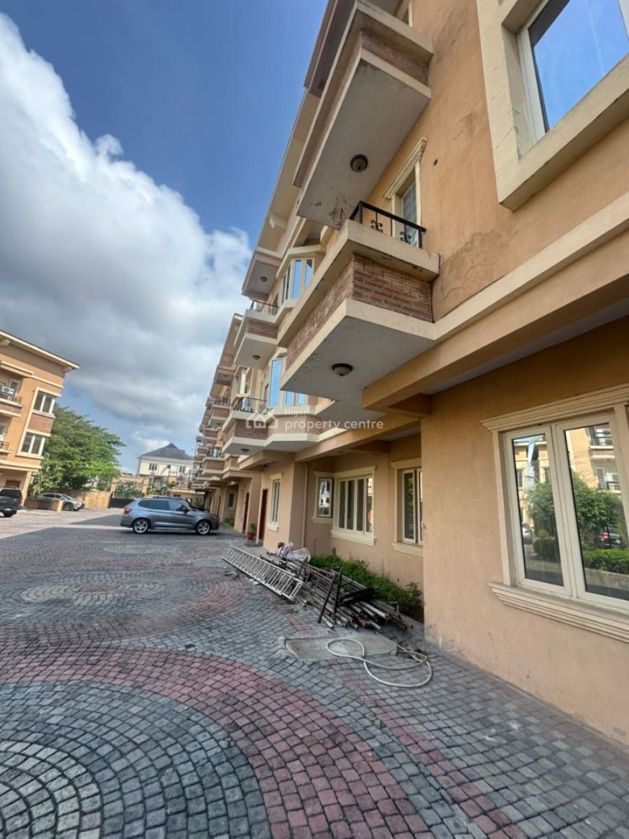 4 Bedroom Terrace Apartment in Oniru Victoria Island.ent #25m Servic, Oniru, Victoria Island (vi), Lagos, Terraced Duplex for Rent