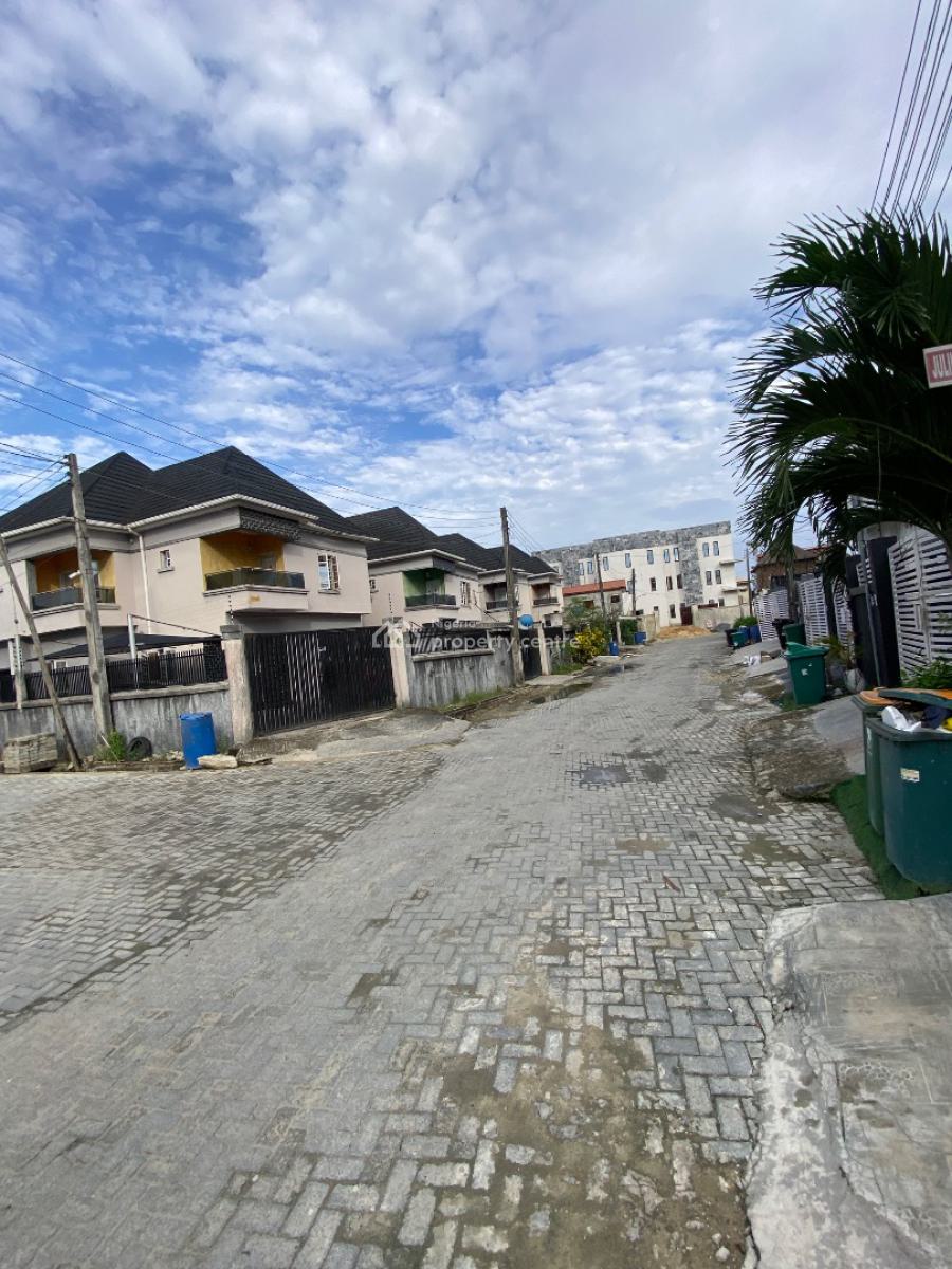 Newly Built 5bedroom Duplex Comes with Sweeping Plus Bq, Thamos Estate Before Abraham Adesanya Roundabout, Ajiwe, Ajah, Lagos, Detached Bungalow for Sale