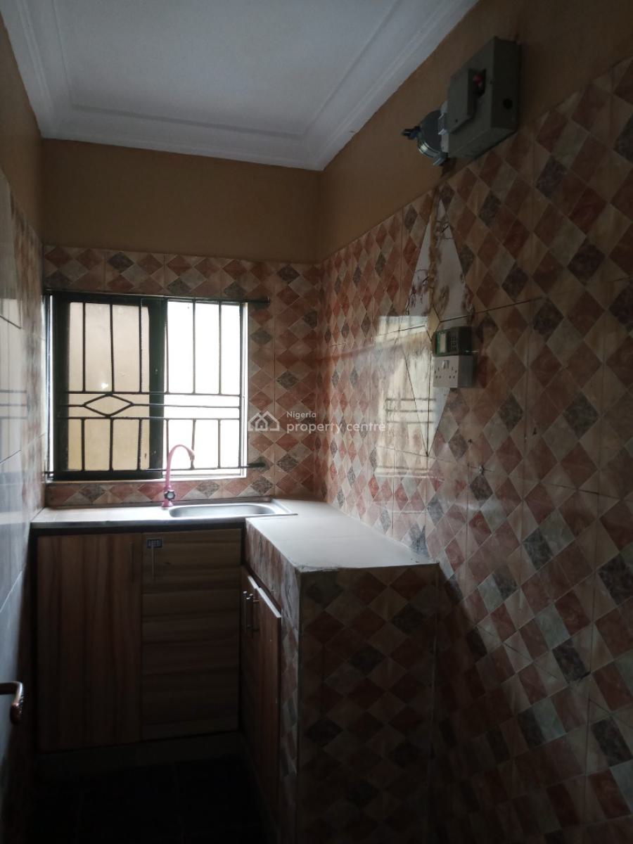 Lovely 2 Bedroom Flat with Full Pop Ceiling, Captain Ekoro, Abule Egba, Agege, Lagos, Flat / Apartment for Rent