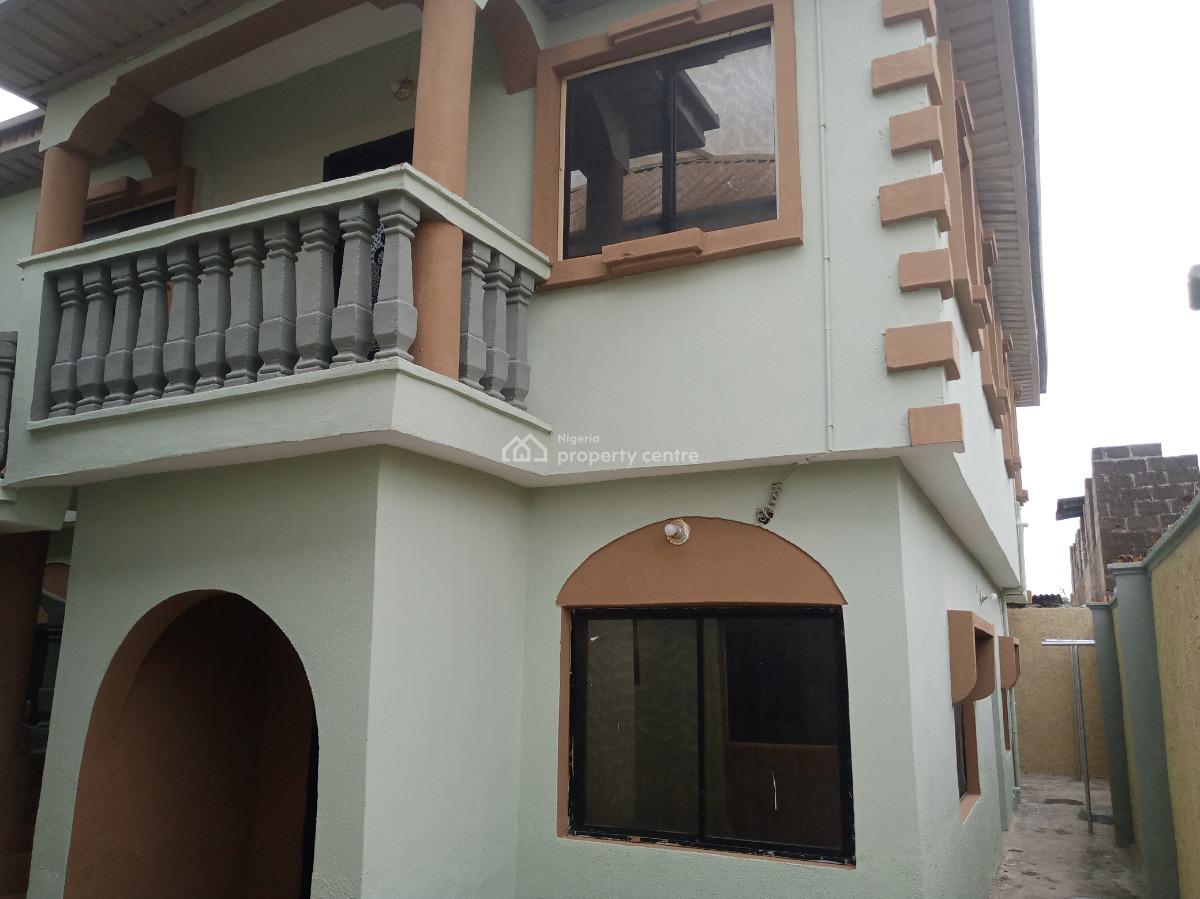 Lovely 2 Bedroom Flat with Full Pop Ceiling, Captain Ekoro, Abule Egba, Agege, Lagos, Flat / Apartment for Rent