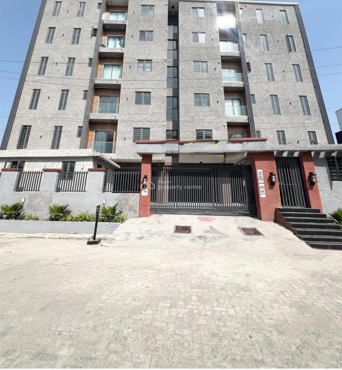 One Bedroom Serviced Apartment with Elevator,pool and Gym, Ikate, Lekki, Lagos, Flat / Apartment for Rent