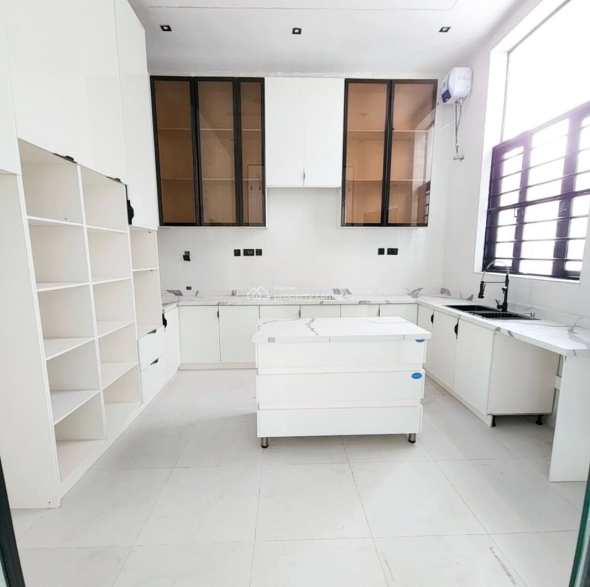 Tastefully 4 Bedroom Fully Detached Duplex with Bq, Secure Estate After Lbs Ajah Lagos, Sangotedo, Ajah, Lagos, Detached Duplex for Sale