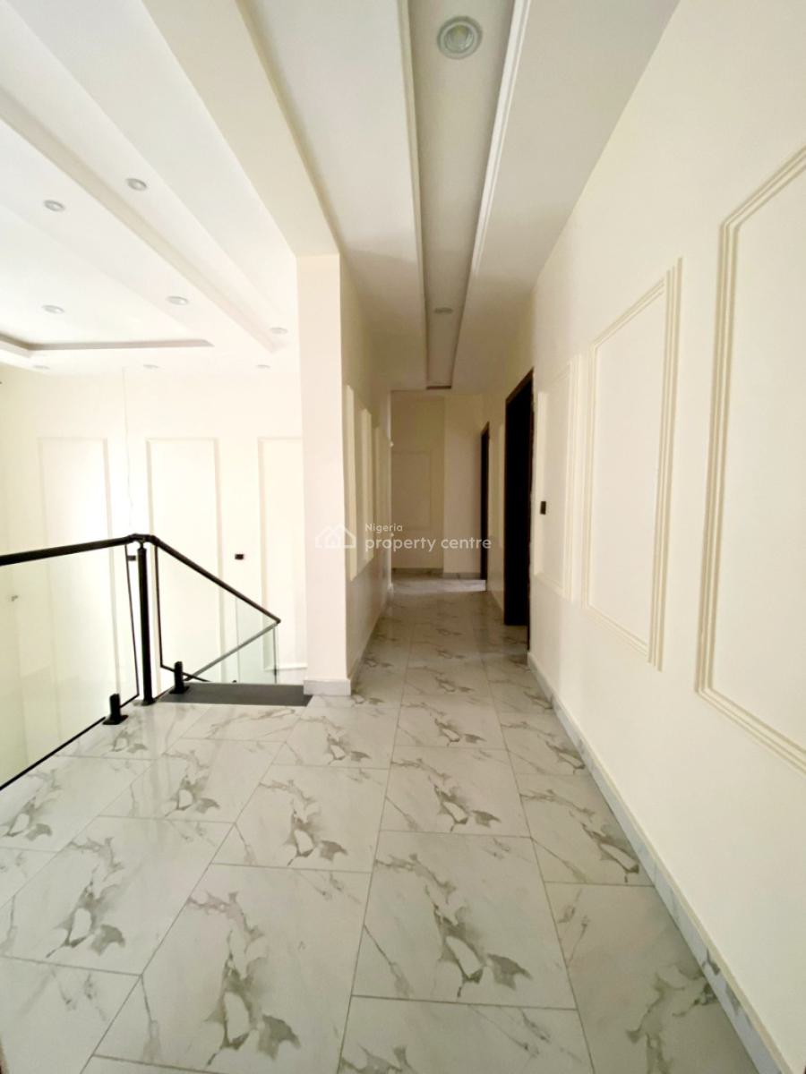 Exquisitely Finished 5 Bedroom Detached Duplex with Rooftop Loun & 1bq, Ikota Gra Estate, Ikota, Lekki, Lagos, Detached Duplex for Rent