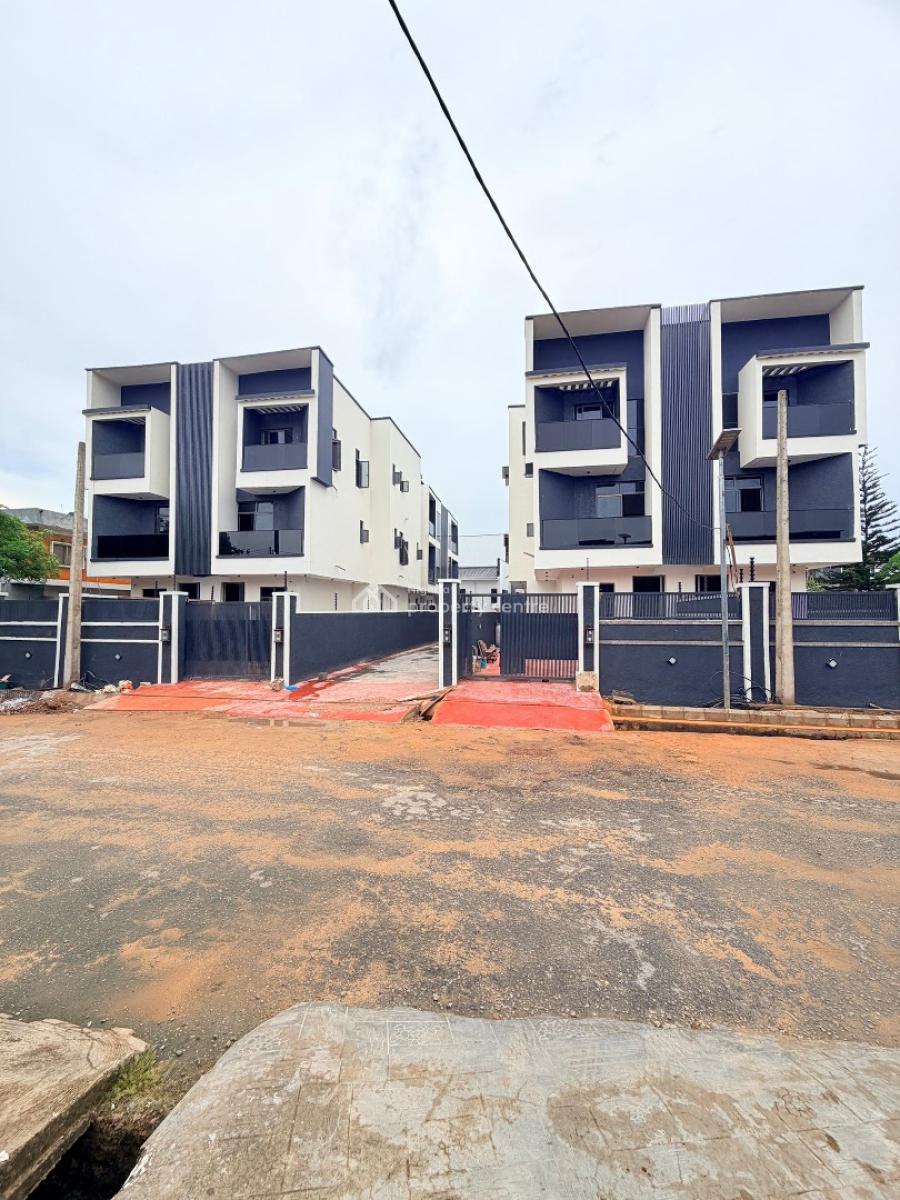 Newly Built 4 Bedroom Semi Detached Duplex with a Room Bq, Adeniyi Jones, Ikeja, Lagos, Semi-detached Duplex for Sale